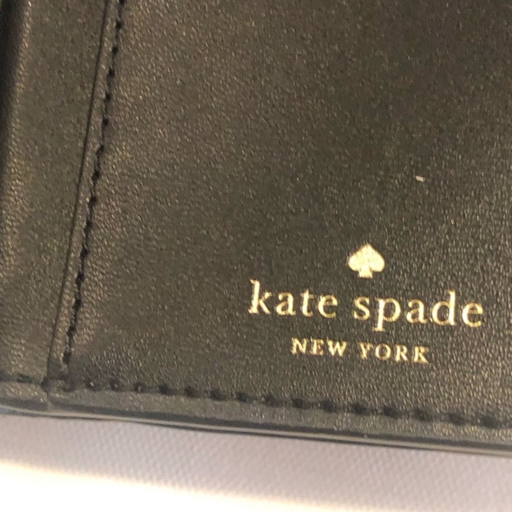 Kate Spade Black Quilted Leather Accessory - Picture 7 of 8